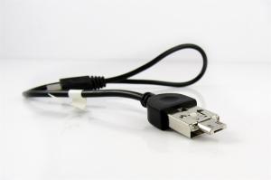 Kabel USB Vakoss USB-A - 0.3 m Czarny (TC-U1293K) 4