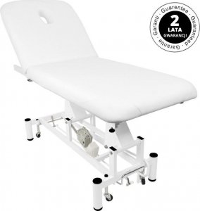 Azzurro Leżanka elektryczna do masażu 684 biała 6