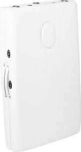 Activeshop STÓŁ SKŁADANY DO MASAŻU ALUMINIOWY KOMFORT ACTIV FIZJO 3 SEGMENTOWY WHITE 4