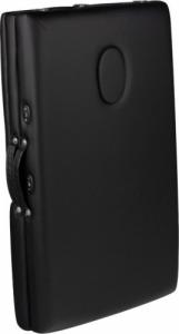 Activeshop STÓŁ SKŁADANY DO MASAŻU ALUMINIOWY KOMFORT ACTIV FIZJO 3 SEGMENTOWY CZARNY 5