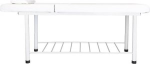 Activeshop LEŻANKA DO MASAŻU 812 BASIC BIAŁA 2