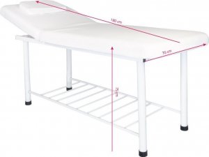 Activeshop LEŻANKA DO MASAŻU 812 BASIC BIAŁA 5