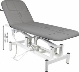 Activeshop LEŻANKA ELEKTR. DO MASAŻU 079 1 SILN. SZARA 7