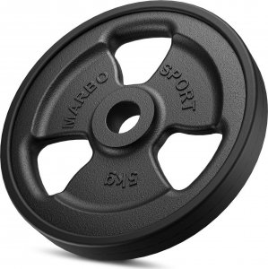 Marbo Sport Obciążenie żeliwne gumowane 5 kg MW-O5G-kier - Marbo Sport 1