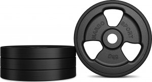 Marbo Sport Obciążenie żeliwne gumowane 5 kg MW-O5G-kier - Marbo Sport 2