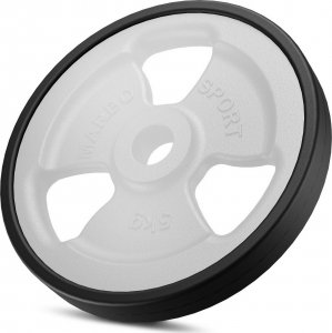 Marbo Sport Obciążenie żeliwne gumowane 5 kg MW-O5G-kier - Marbo Sport 3
