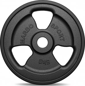 Marbo Sport Obciążenie żeliwne gumowane 5 kg MW-O5G-kier - Marbo Sport 5