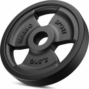 Marbo Sport Obciążenie żeliwne gumowane 2,5 kg MW-O2-5G-kier - Marbo Sport 2