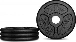 Marbo Sport Obciążenie żeliwne 1,25 kg SLIM MW-O1,25-slim - Marbo Sport 2