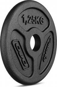 Marbo Sport Obciążenie żeliwne 1,25 kg SLIM MW-O1,25-slim - Marbo Sport 4