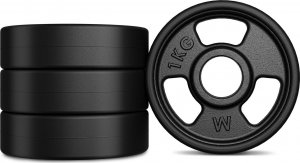 Marbo Sport Obciążenie żeliwne gumowane 1 kg MW-O1G-kier - Marbo Sport 2