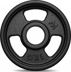 Marbo Sport Obciążenie żeliwne gumowane 1 kg MW-O1G-kier - Marbo Sport 3