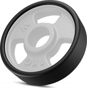 Marbo Sport Obciążenie żeliwne gumowane 1 kg MW-O1G-kier - Marbo Sport 4