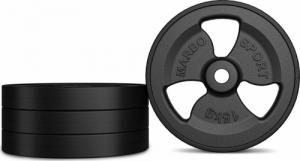 Marbo Sport Obciążenie żeliwne gumowane 15 kg MW-O15G-kier - Marbo Sport 2