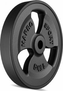 Marbo Sport Obciążenie żeliwne gumowane 15 kg MW-O15G-kier - Marbo Sport 3