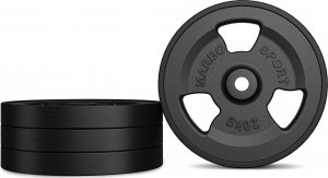 Marbo Sport Obciążenie żeliwne gumowane 20 kg MW-O20G-kier - Marbo Sport 2