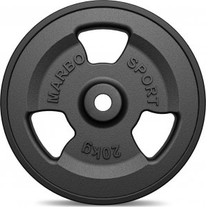 Marbo Sport Obciążenie żeliwne gumowane 20 kg MW-O20G-kier - Marbo Sport 3
