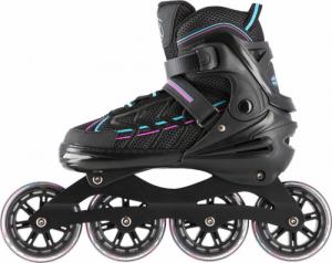 Rolki Nils Extreme NA1128 szybkościowe regulowane czarne r. 39-42 4