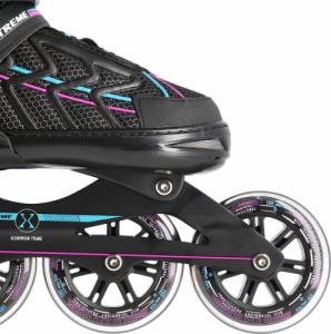 Rolki Nils Extreme NA1128 szybkościowe regulowane czarne r. 39-42 6