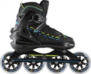Rolki Nils Extreme NA1128 rekreacyjne regulowane czarne r. 43-45 1