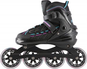 Rolki Nils Extreme NA1128 szybkościowe regulowane czarne r. 35-38 4