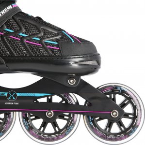 Rolki Nils Extreme NA1128 szybkościowe regulowane czarne r. 35-38 6