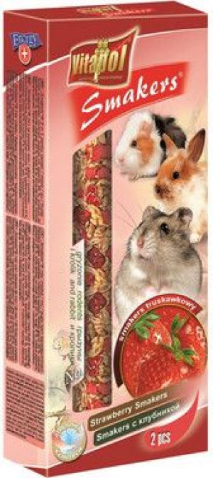 Vitapol Smakers truskawkowy dla gryzoni i królika Vitapol 90g 1