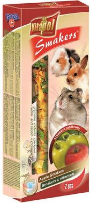 Vitapol Smakers jabłkowy dla gryzoni i królika Vitapol 90g 1
