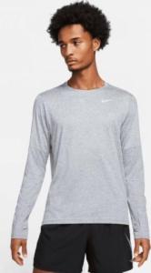 Nike Koszulka Dri-Fit Running Crew M DD4754-084, szary r. L 1