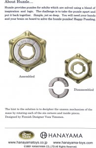 G3 Łamigłówka Huzzle Cast Valve - poziom 4/6 G3 2