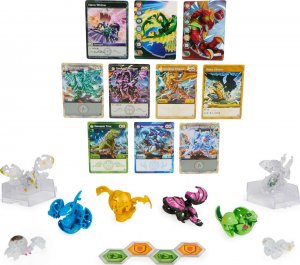Figurka Spin Master Bakugan Evolutions - zestaw: starcie żywiołów 3