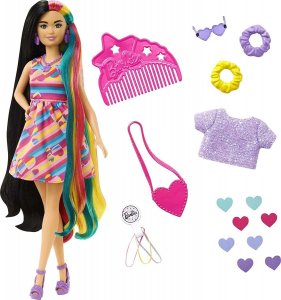 Lalka Barbie Mattel Barbie Totally Hair Serca HCM87/HCM90 1