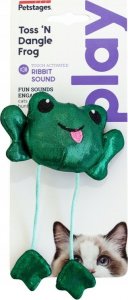 Petstages PETSTAGES ZAB. KOT DYNDAJĄCA ŻABA PS70378 2