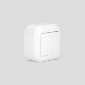 Montis Łącznik instalacyjny świecznikowy natynkowy WNT-2F MONTIS EXTENSA MT083SW 2