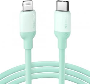 Kabel USB Ugreen USB-C - Lightning 1 m Zielony (6957303823086) 1