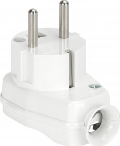 Montis Wtyczka rozbieralna kątowa z wył. WT-16U/ŁK Montis MT094-B biała 2