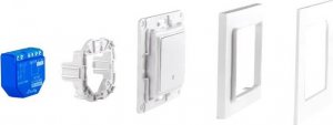 Shelly Home Shelly Accessories "Wall Switch 2" Wandtaster 2-fach Weiß 3