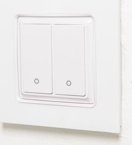 Shelly Home Shelly Accessories "Wall Switch 2" Wandtaster 2-fach Weiß 4
