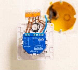 Shelly Home Shelly Accessories "Wall Switch 2" Wandtaster 2-fach Weiß 8