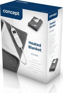 Masażer Concept Vyhřívaná deka 180x130 cm LUXURY DV7420 7