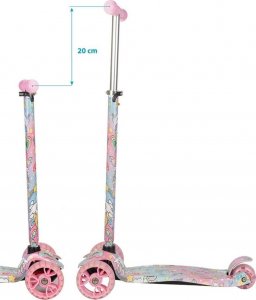 Hulajnoga Enero Maxi Różowy (1024608) 4