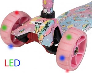 Hulajnoga Enero Maxi Różowy (1024608) 9