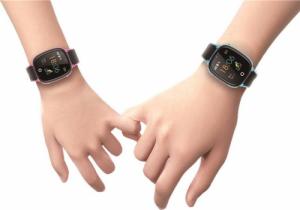 Smartwatch Active Band HW11 Czarno-różowy 4