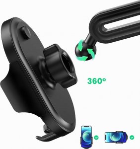 Ugreen Uchwyt samochodowy UGREEN LP335 do telefonu na miejsce na kubek czarny 6