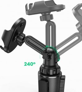 Ugreen Uchwyt samochodowy UGREEN LP335 do telefonu na miejsce na kubek czarny 7