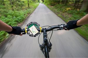 Dunlop uchwyt na telefon silikonowy Dunlop obracany 360 stopni szary 2