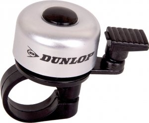 Dunlop Dzwonek rowerowy gruszka śr. 35 mm Dunlop srebrny 1