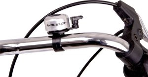 Dunlop Dzwonek rowerowy gruszka śr. 35 mm Dunlop srebrny 5