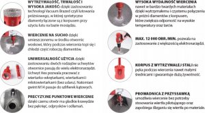 Expert+ 6 mm otwornica diamentowa; m14; max 12000 obr/min [Expert] - 1sz 2