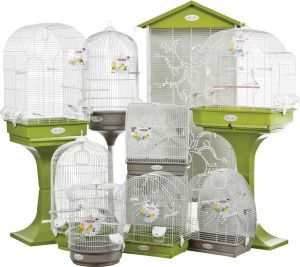 Zolux Woliera ARABESQUE AXELLE 156x48x78 cm kolor oliwka 5